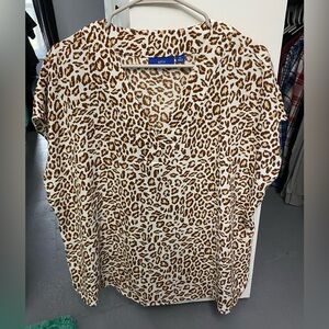 Apt 9 short sleeve v neck blouse
